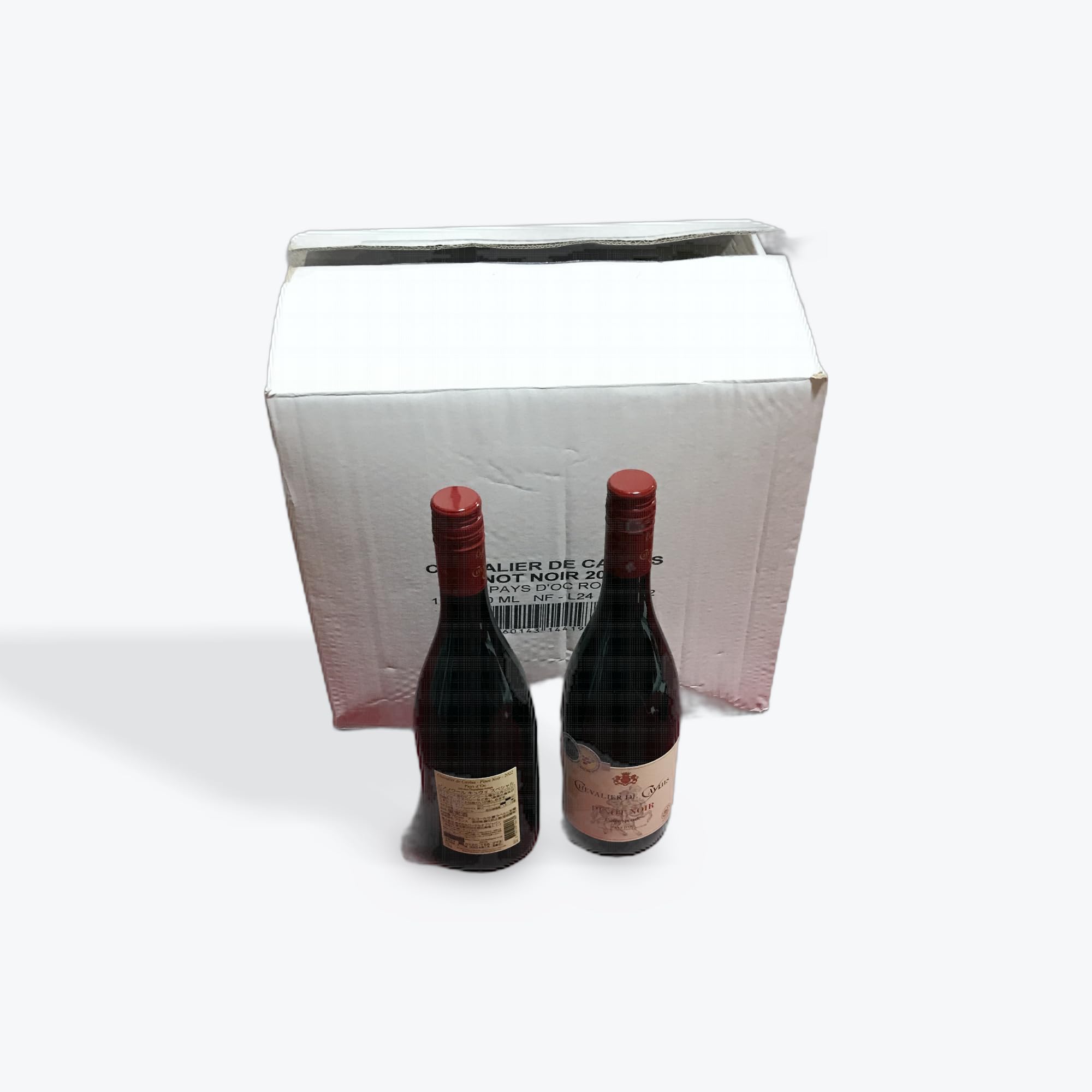 フランス産 ピノ・ノワール キュヴェ スペシャル, 赤ワイン, 750ml×12本セット, ミディアムボディ, アルコール度数13.5%