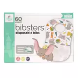 使い捨てエプロン ビブスター ディズニービブスター 使い捨てエプロン60枚入り