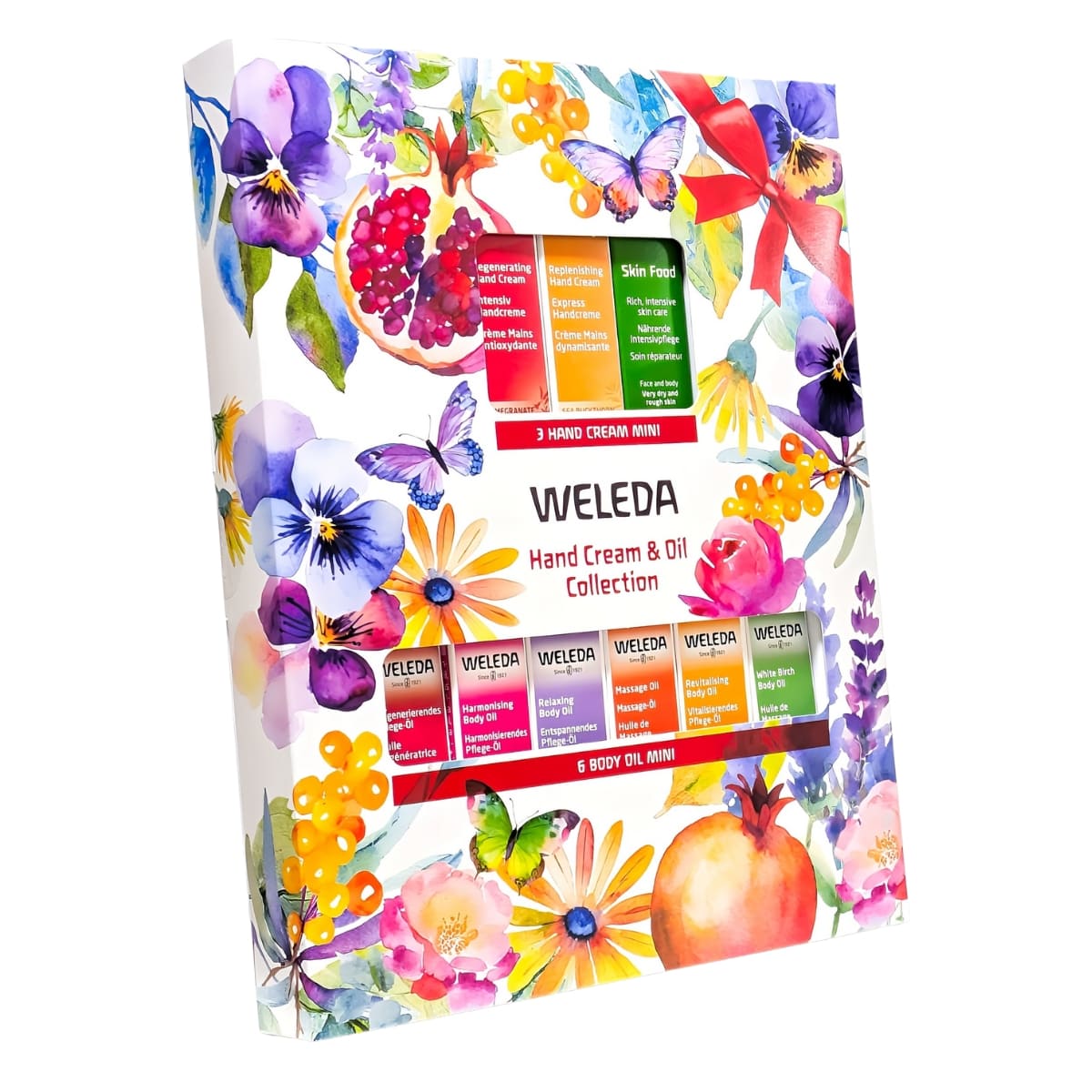 WELEDA(ヴェレダ) ハンドクリーム & オイル コレクション 心地よい香りを楽しむためのミニサイズの限定セット ギフト, 旅行用, 自然派化品 #61685