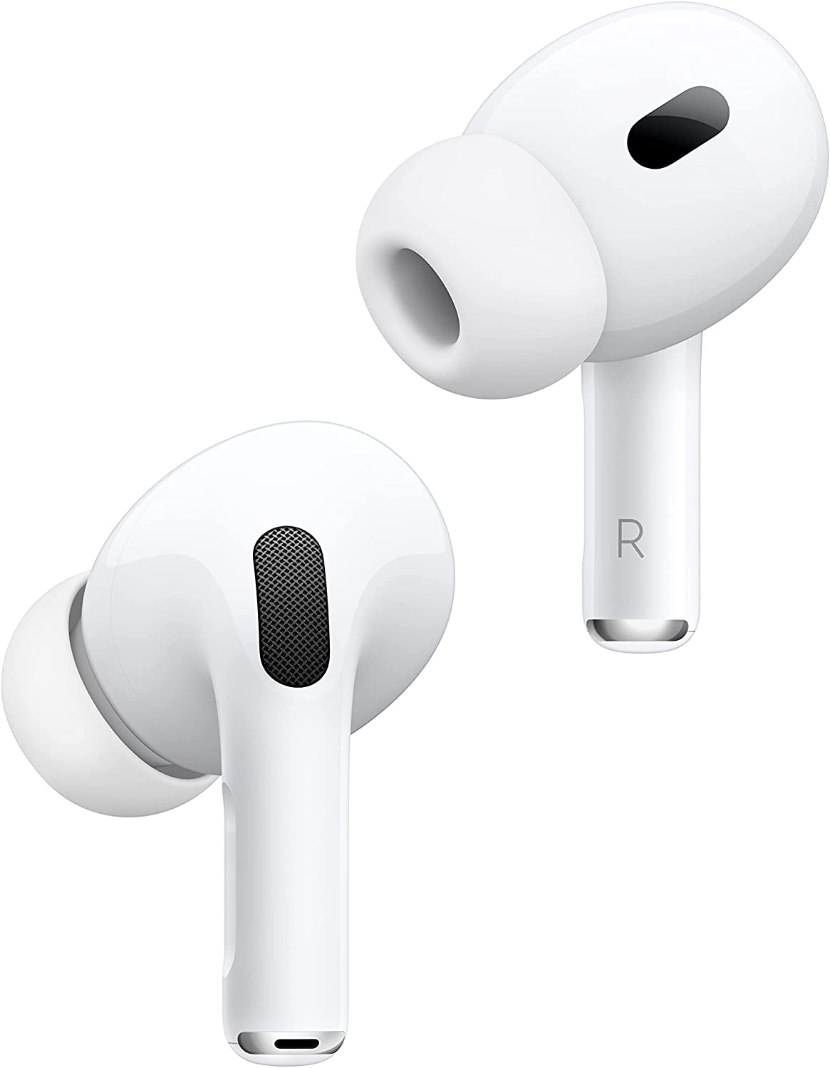 Apple AirPods Pro（第2世代）MQD83J/A カナル型 ワイヤレスイヤホン 左右分離 Bluetooth 5.3 タッチコントロール アクティブノイズキャンセリング 外部音取り込み 適応型オーディオ 空間オーディオ  防塵と耐汗水（IP54）AirPods Proと充電ケース