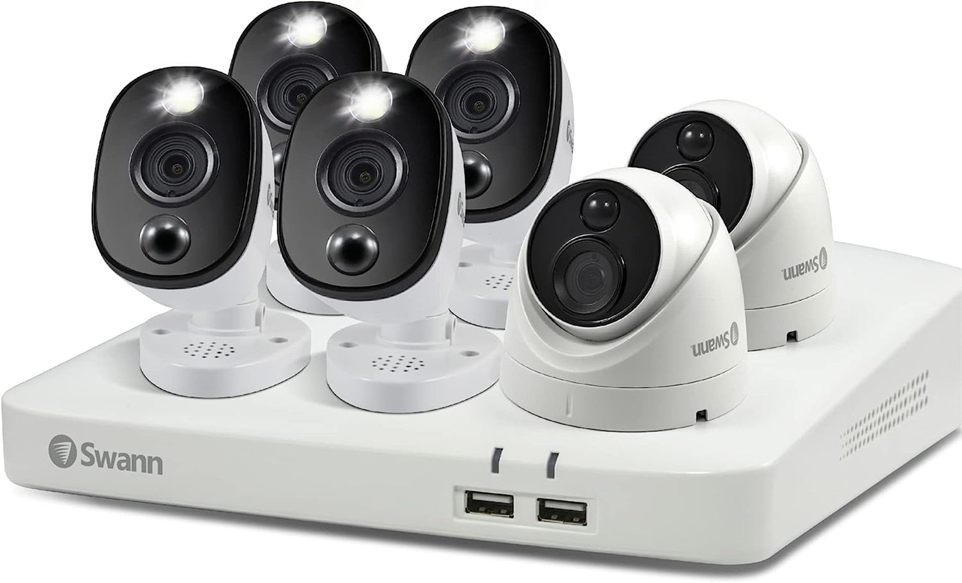 Swann スワン セキュリティカメラ SWDVK-85680W4WL2D-JP 防犯 屋外4K 3840x2160 2台セット