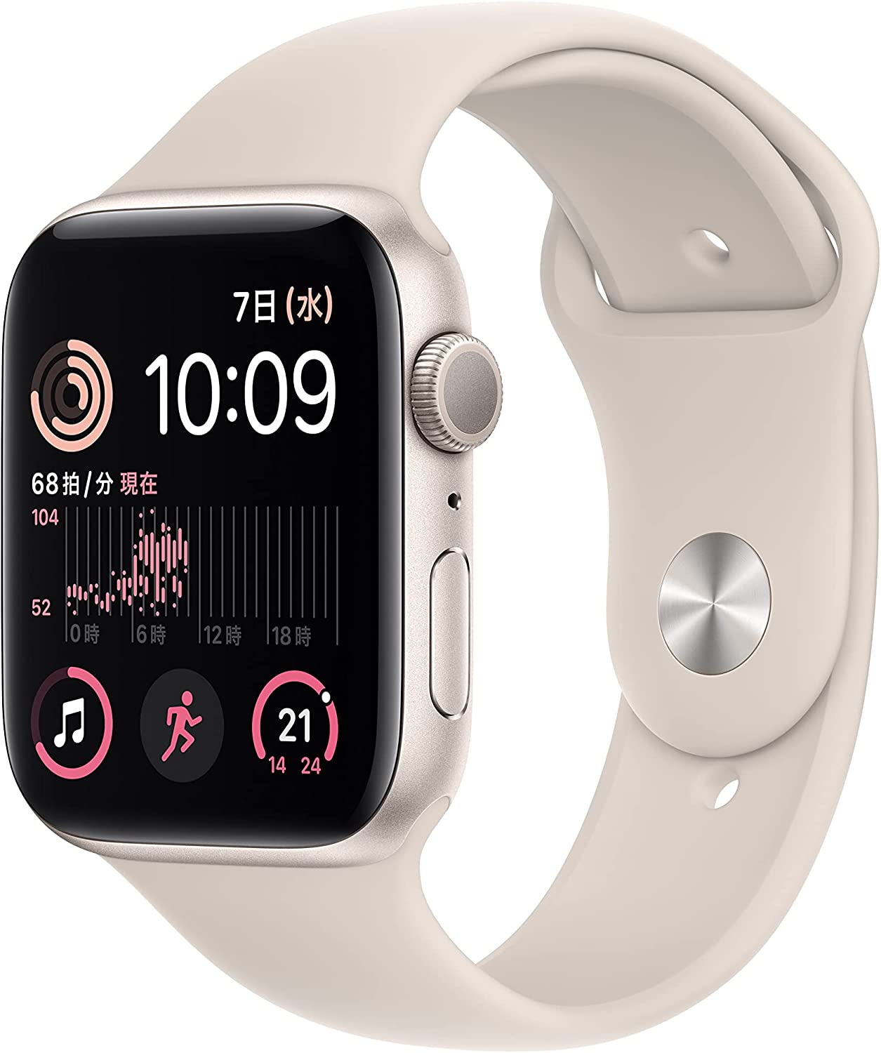 Apple Watch SE (第2世代) GPS 40mm ケース MNJP3J/A アップルウォッチ se スマートウォッチ