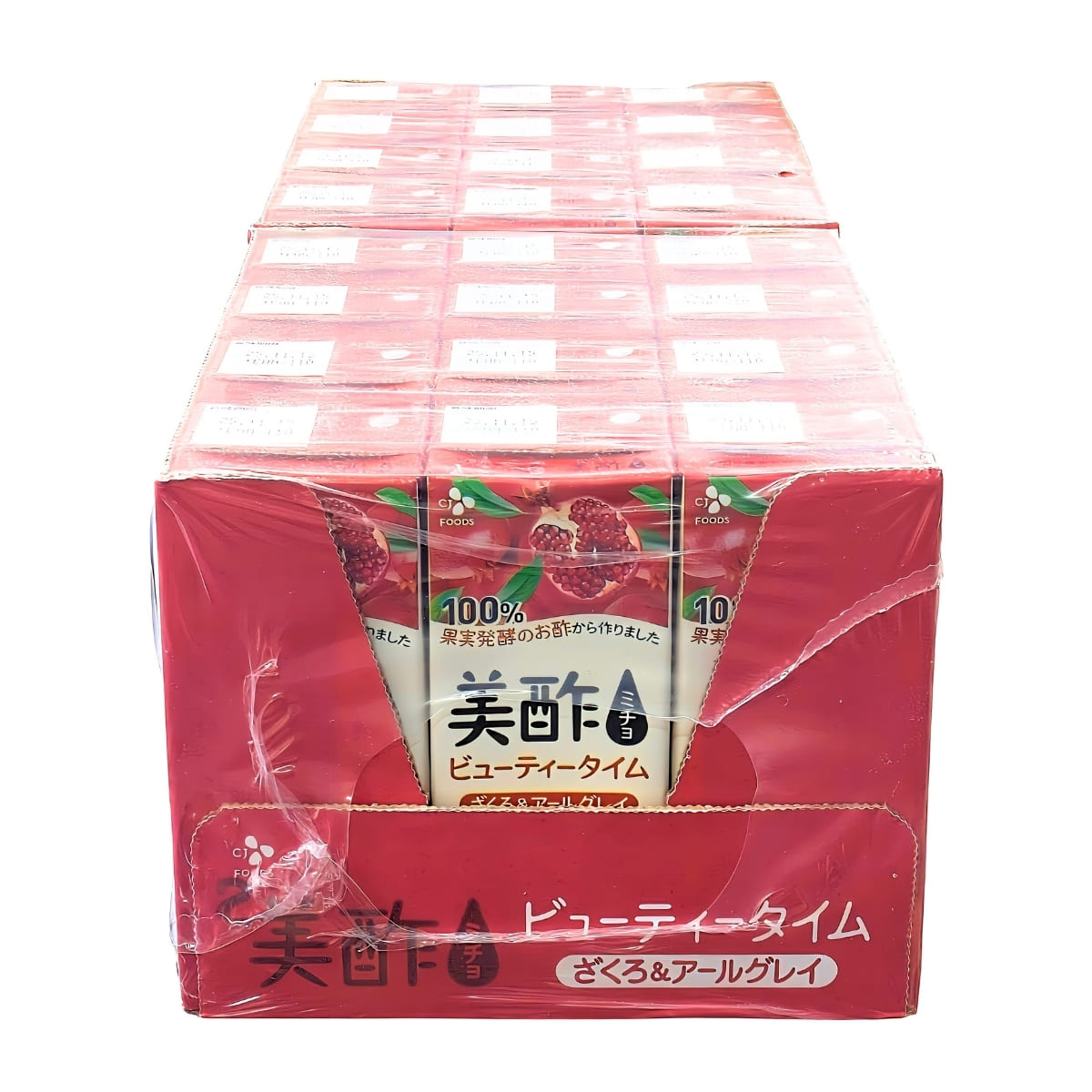 美酢(ミチョ) ざくろ&アールグレイ 200ml紙パック×24本入