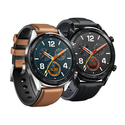 HUAWEI WATCH GT スマートウォッチ Classic/Saddle Brown GPS内蔵 気圧高度計 iOS/Android対応