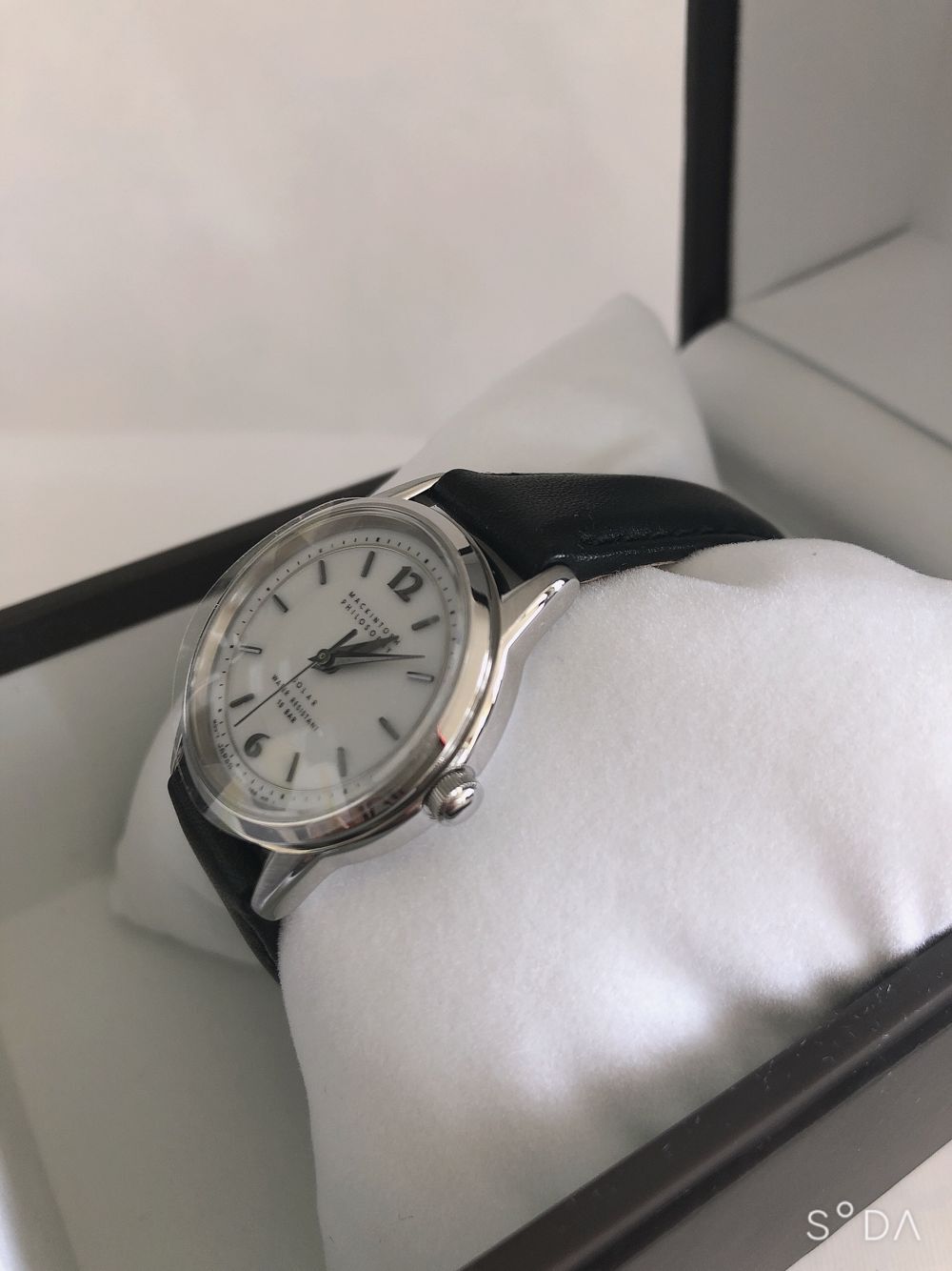 [セイコーウォッチ] 腕時計 マッキントッシュフィロソフィー 白文字盤 FDAD989 レディース ブラック